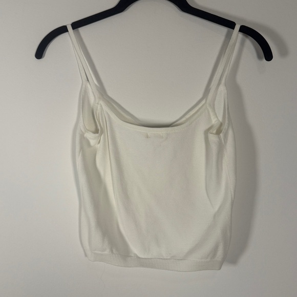NWT John Galt Cropped White Camisole Top - Picture 6 of 6